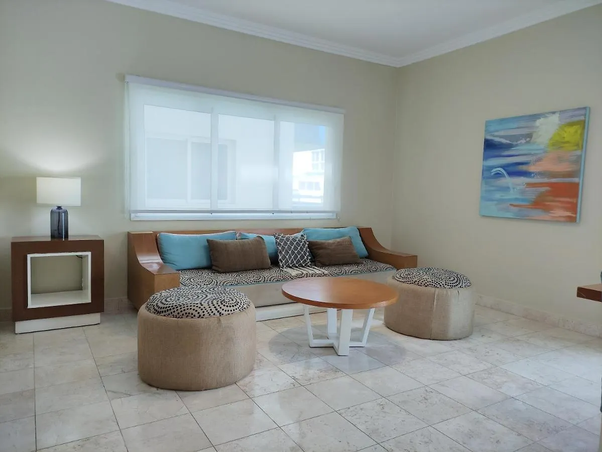 Chic Beachfront Apartment - Private Beach Access Punta Cana